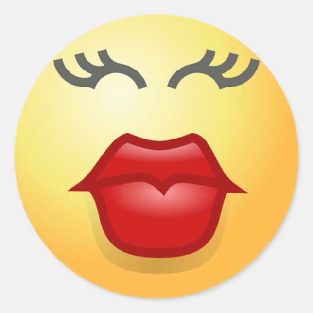 Muah kiss stickers (Front)