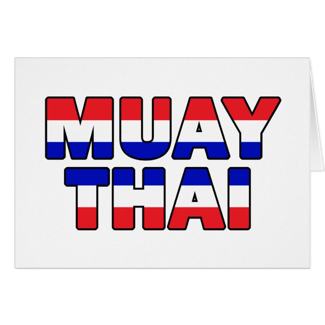 Muay Thai (Devant horizontal)