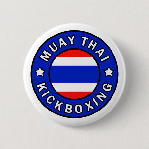 Muay Thai 2 Inch Round Button