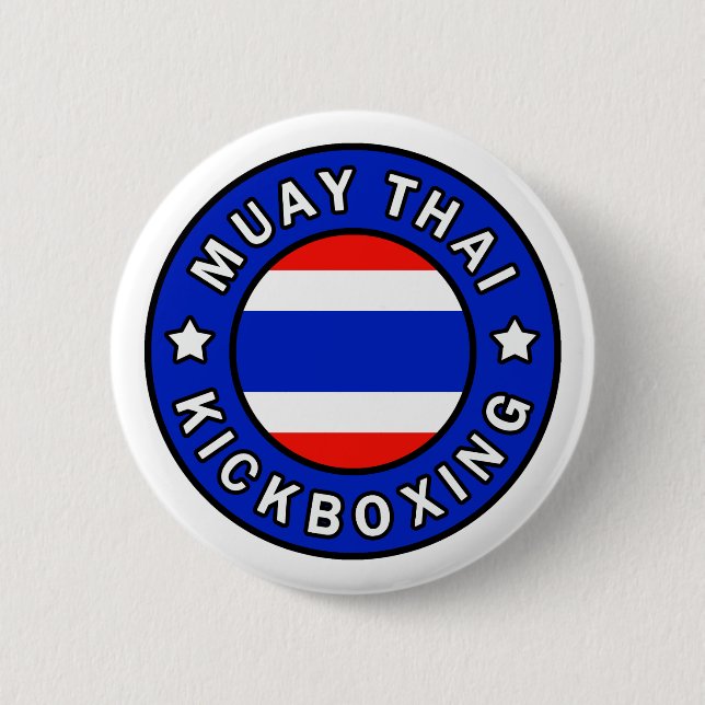Muay Thai 2 Inch Round Button (Front)