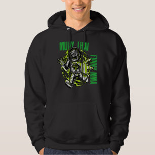 Muay Thai Astronaut Monkey, Space, Mma, Fighting,  Hoodie