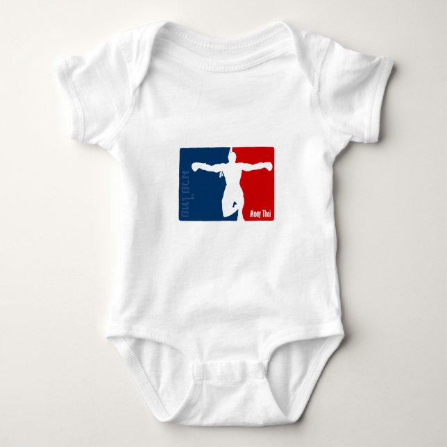 Muay Thai Baby Bodysuit (Front)