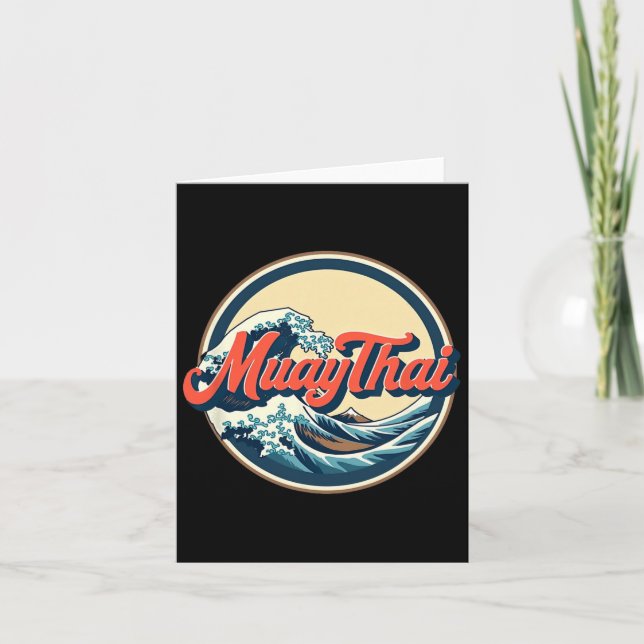 Muay Thai Boxing 1  Card (Front)