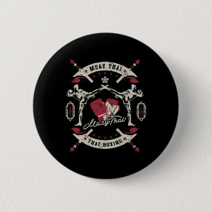 Muay Thai Boxing Art Of Eight Limbs Martial Arts M 2 Inch Round Button