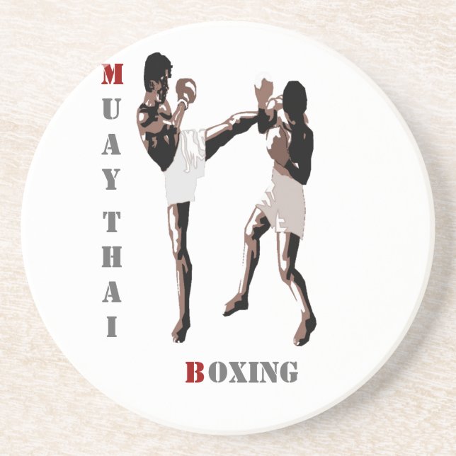 Muay Thai Boxing Coaster (Front)