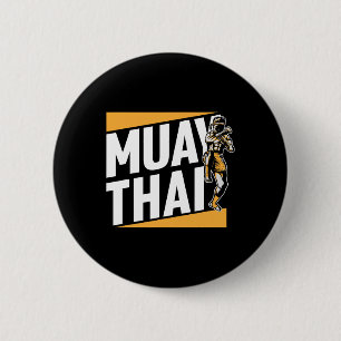 Muay Thai Boxing Hob 2 Inch Round Button