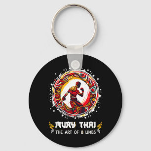 Muay Thai Boxing Kickboxing MMA Thailand Muay Thai Keychain