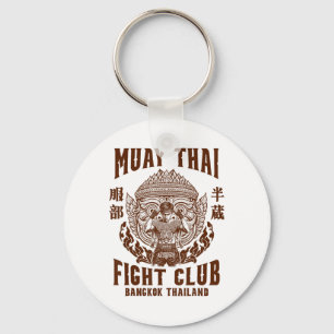 Muay Thai Boxing Lover Boxing Boxer Muay Thai Figh Keychain