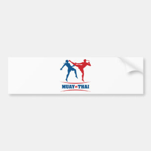 Muay Thai Bumper Sticker