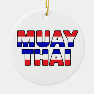 Muay Thai Ceramic Ornament