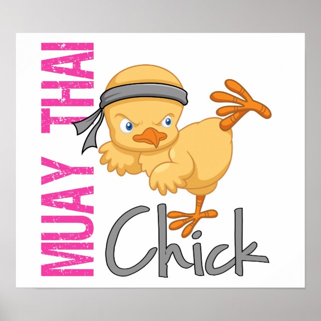 Muay Thai Chick Poster (Front)