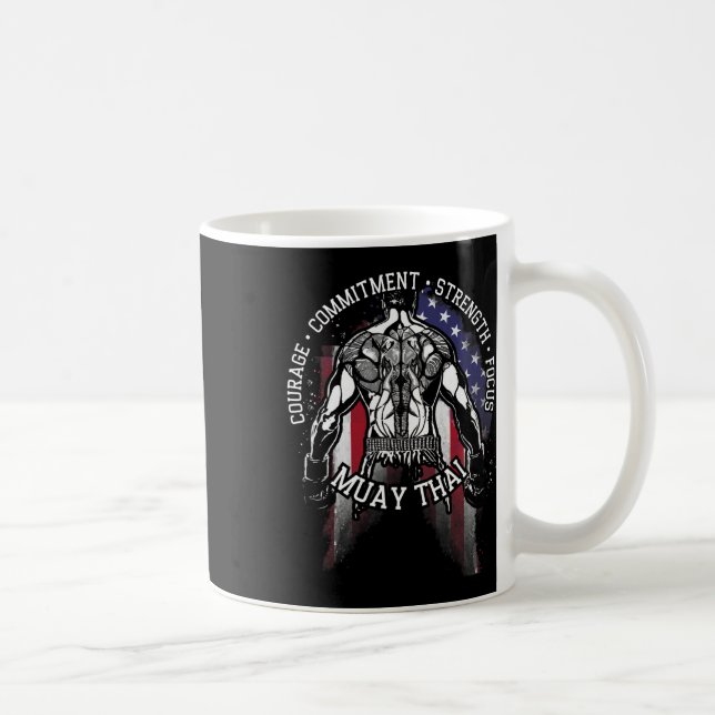 Muay Thai  Coffee Mug (Right)