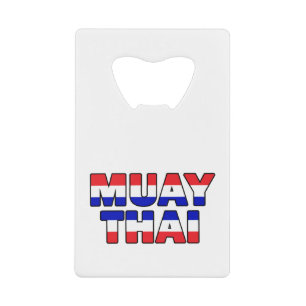 Muay Thai Credit Card Bottle Opener