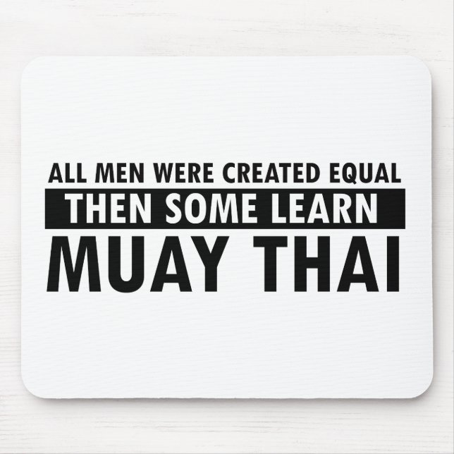 Muay Thai designs Mouse Pad (Front)