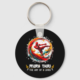 Muay Thai Gift Thai Boxing Art of Eight Limbs MMA Keychain