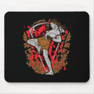 Muay Thai Kickboxing _3 Mouse Pad
