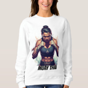 Muay Thai Kickboxing Martial Arts Sweatshirt