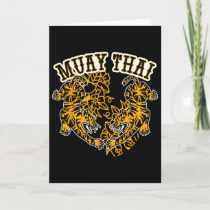 Muay Thai Kickboxing, Muay Thai Tigers, Muay Thai  Card