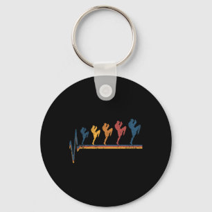 Muay Thai Kickboxing Thai Boxing _1 Keychain