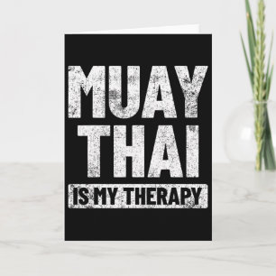 Muay Thai Kickboxing Thai Boxing Card