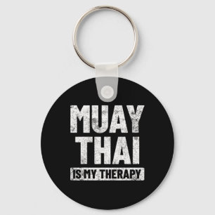 Muay Thai Kickboxing Thai Boxing Keychain