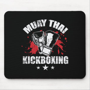 Muay Thai Kickboxing Traditional Techniques  Mouse Pad