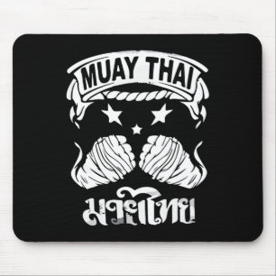Muay Thai Kickboxing Traditional Thai Martial Art  Mouse Pad