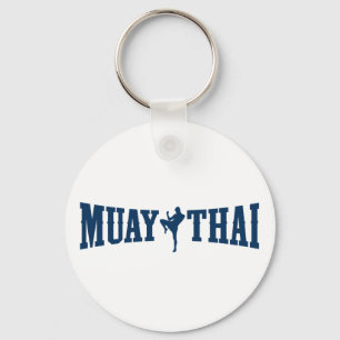 Muay Thai Logo Keychain
