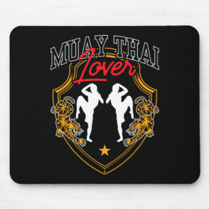 Muay Thai Lover Hobby Boxing Martial Arts Fighter  Mouse Pad
