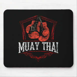 Muay Thai Martial Arts Fighter Boxing Hobby  Mouse Pad