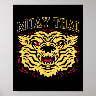 Muay Thai Martial Arts Hobby Fighter Boxing _1 Poster