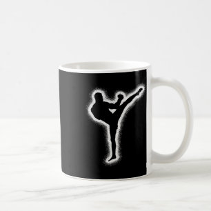Muay Thai Martial Arts Kickboxer Kids Boys Men Kic Coffee Mug