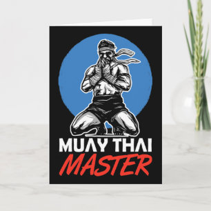 Muay Thai Master Hobby Martial Arts Boxing Fighter Card