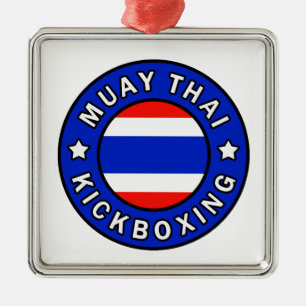 Muay Thai Metal Ornament