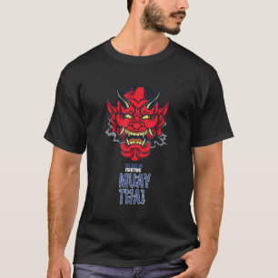 Muay Thai Oni Hannya Thailand Thai Boxing MMA T-Shirt