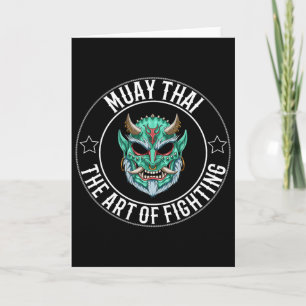 Muay Thai Oni - Thai Boxing And Kickboxing _1 Card