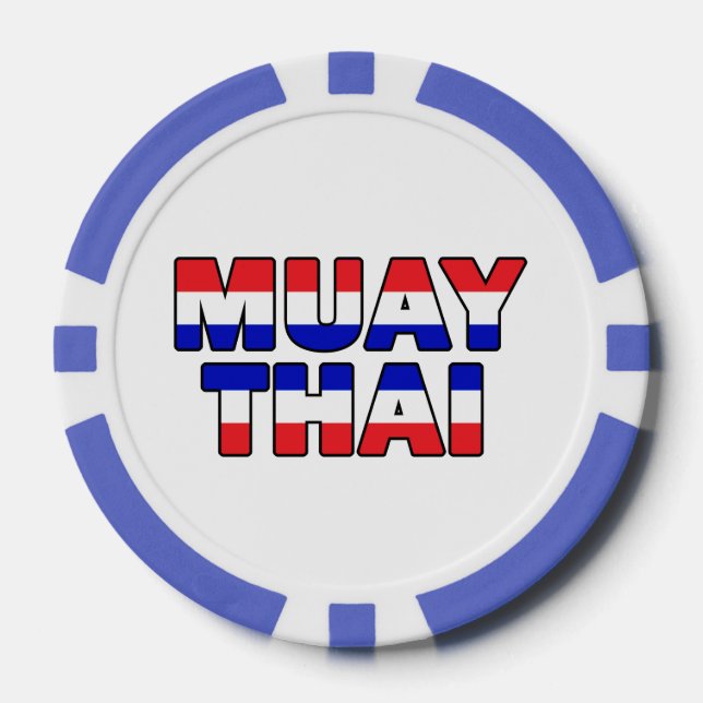 Muay Thai Poker Chips (Front)