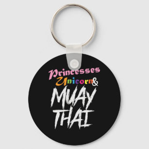 Muay Thai "Princesses Unicorn" Keychain