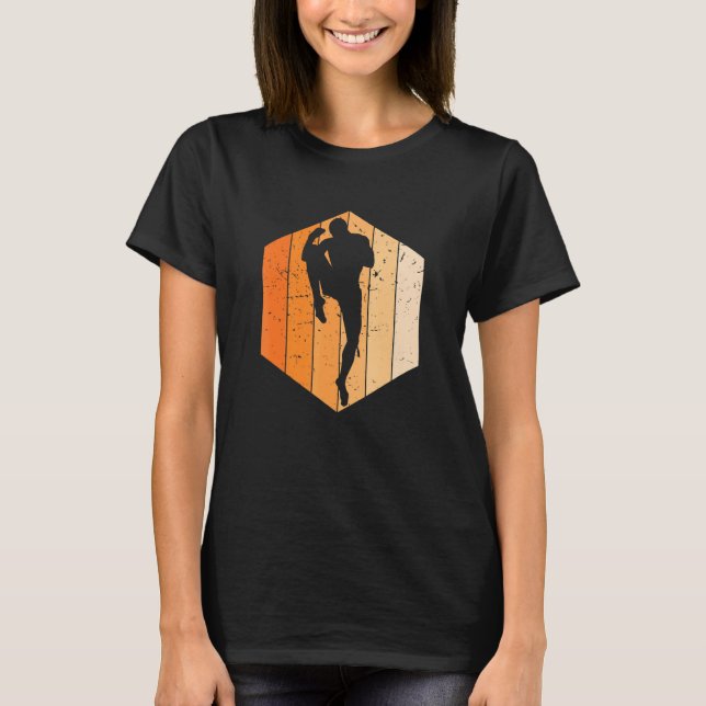 Muay Thai Retro Boxer T-Shirt (Front)
