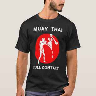 Muay Thai Retro Kickboxing Boxing T-Shirt