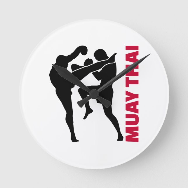 Muay Thai Round Clock (Front)