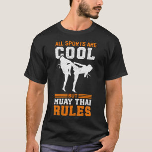 Muay Thai Rules Muaythai T-Shirt