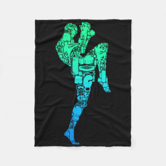 Muay Thai Thai Boxes Taekwondo Boys Children Men Fleece Blanket