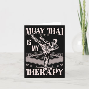 Muay Thai Thai Boxing  Card