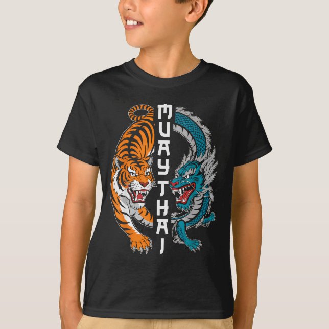 Muay Thai Thailand Boxing Muay Thai Fan Men Women  T-Shirt (Front)
