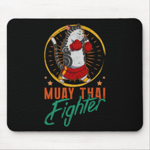 Muay Thai Thailand Fist Ring Knee Fighter Techniqu Mouse Pad