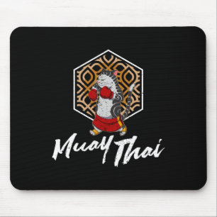 Muay Thai Thailand Fist Ring Knee Fighter Techniqu Mouse Pad