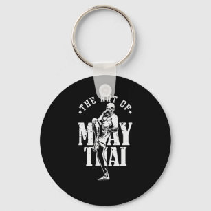 Muay Thai "The Art of Muay Thai" Keychain