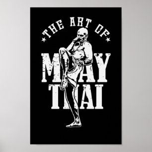 Muay Thai "The Art of Muay Thai" Poster