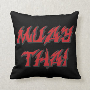 Muay Thai Throw Pillow